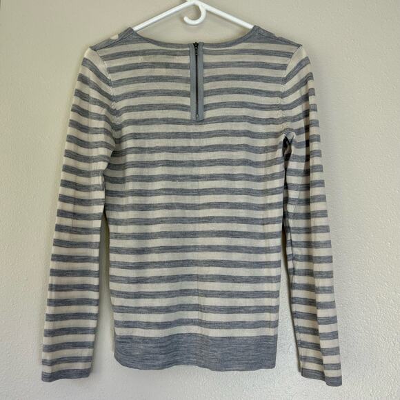 Clements Riberio knit sweater polka dot merino wool soft academia preppy soft M - Picture 9 of 14
